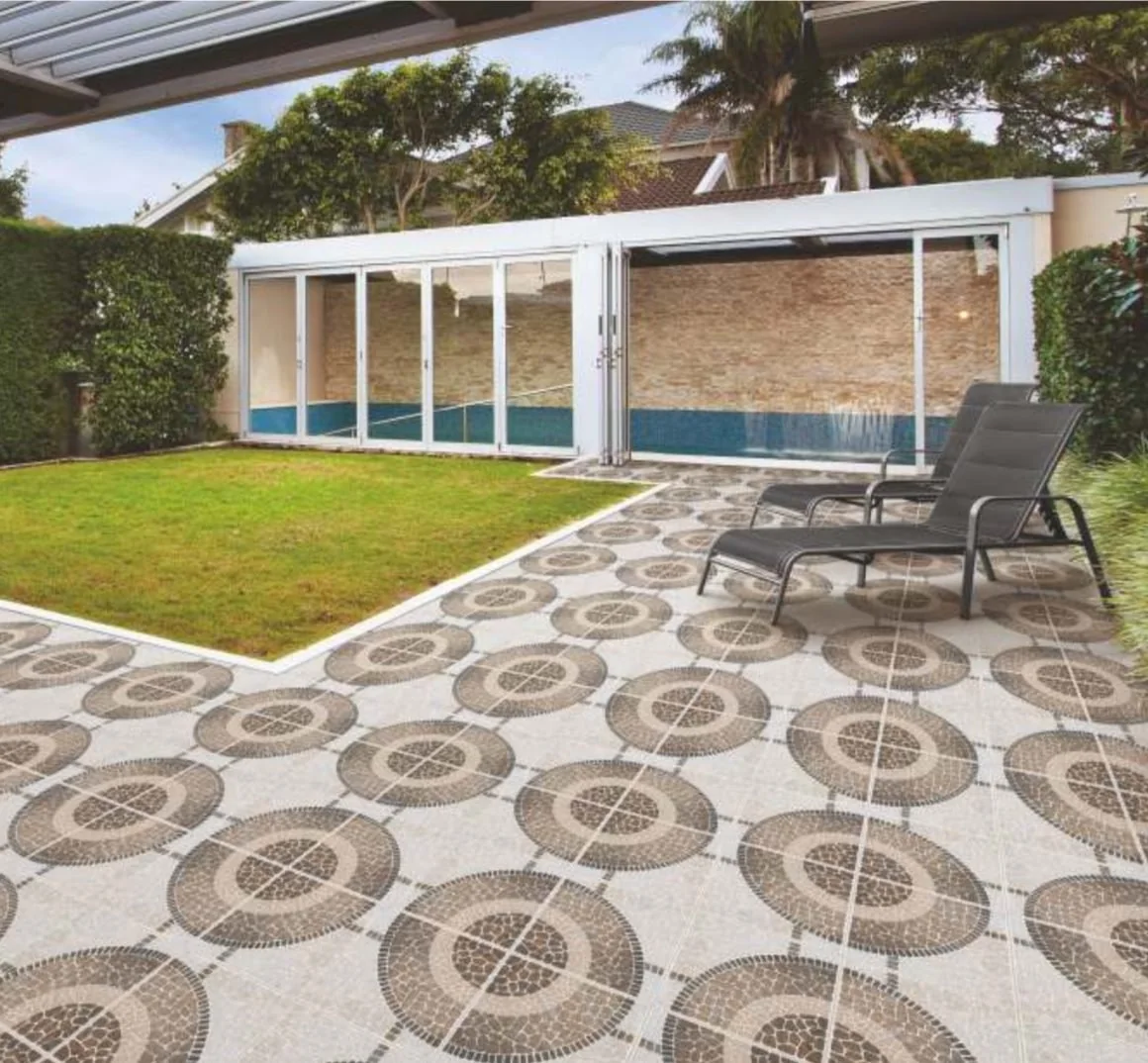 Outdoor and parking tiles