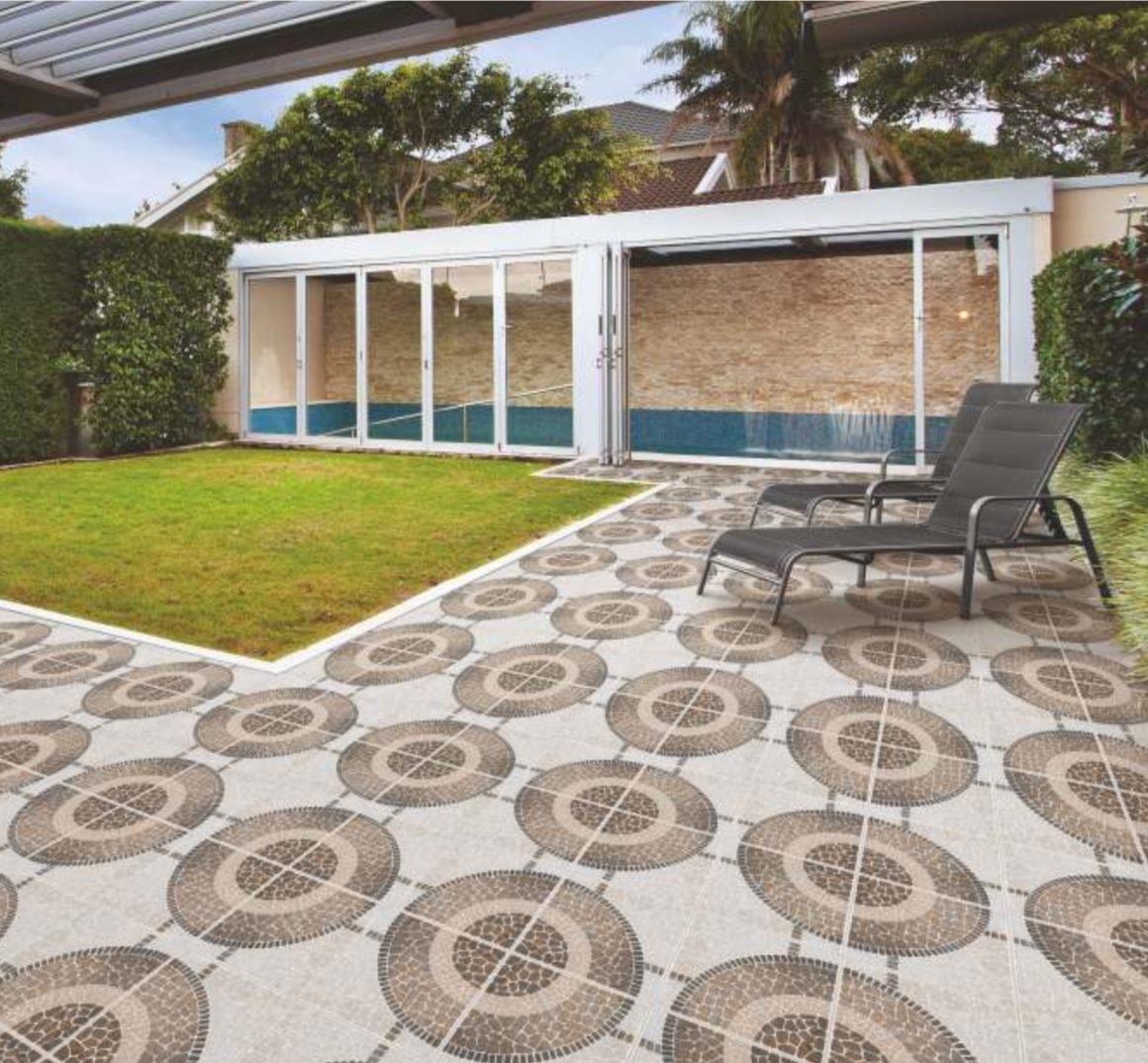 Outdoor and parking tiles