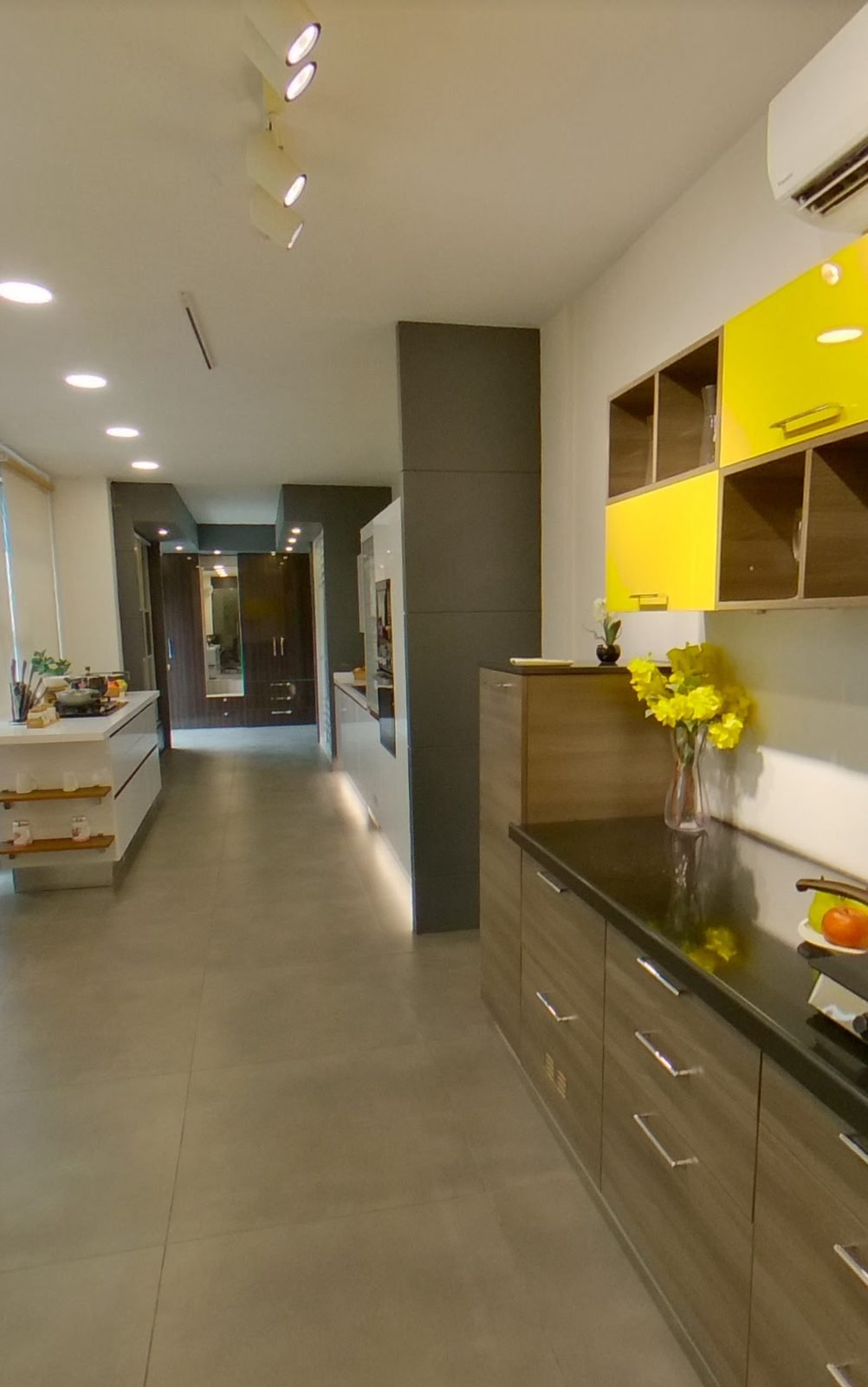 Sleek Kitchen Studio display